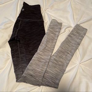 Lululemon Ombré Leggings and Bra